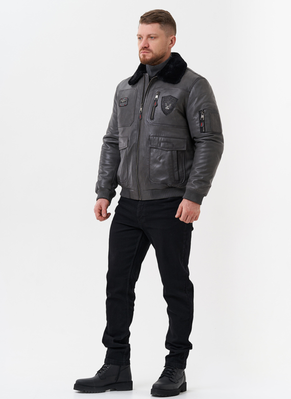 Мужская дубленка 