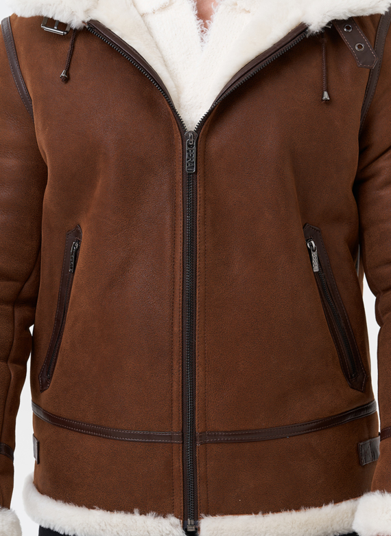 Мужская дубленка