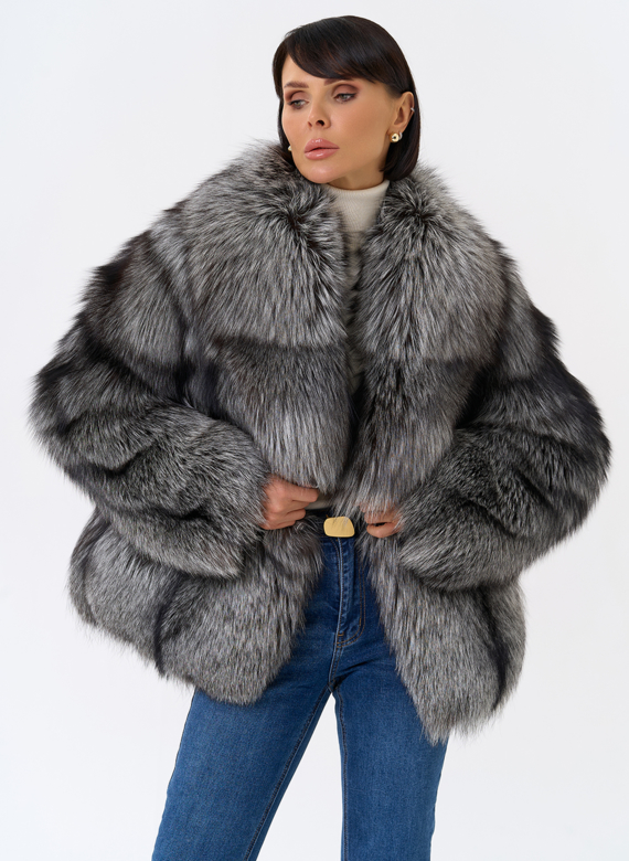 Шуба из лисы