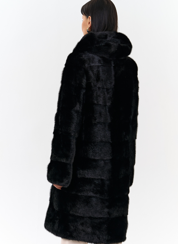 Шуба из норки