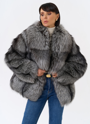Шуба из лисы